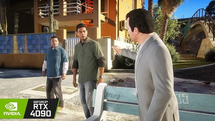 Gameplay de GTA V Enhanced com DLSS 4 em Los Santos