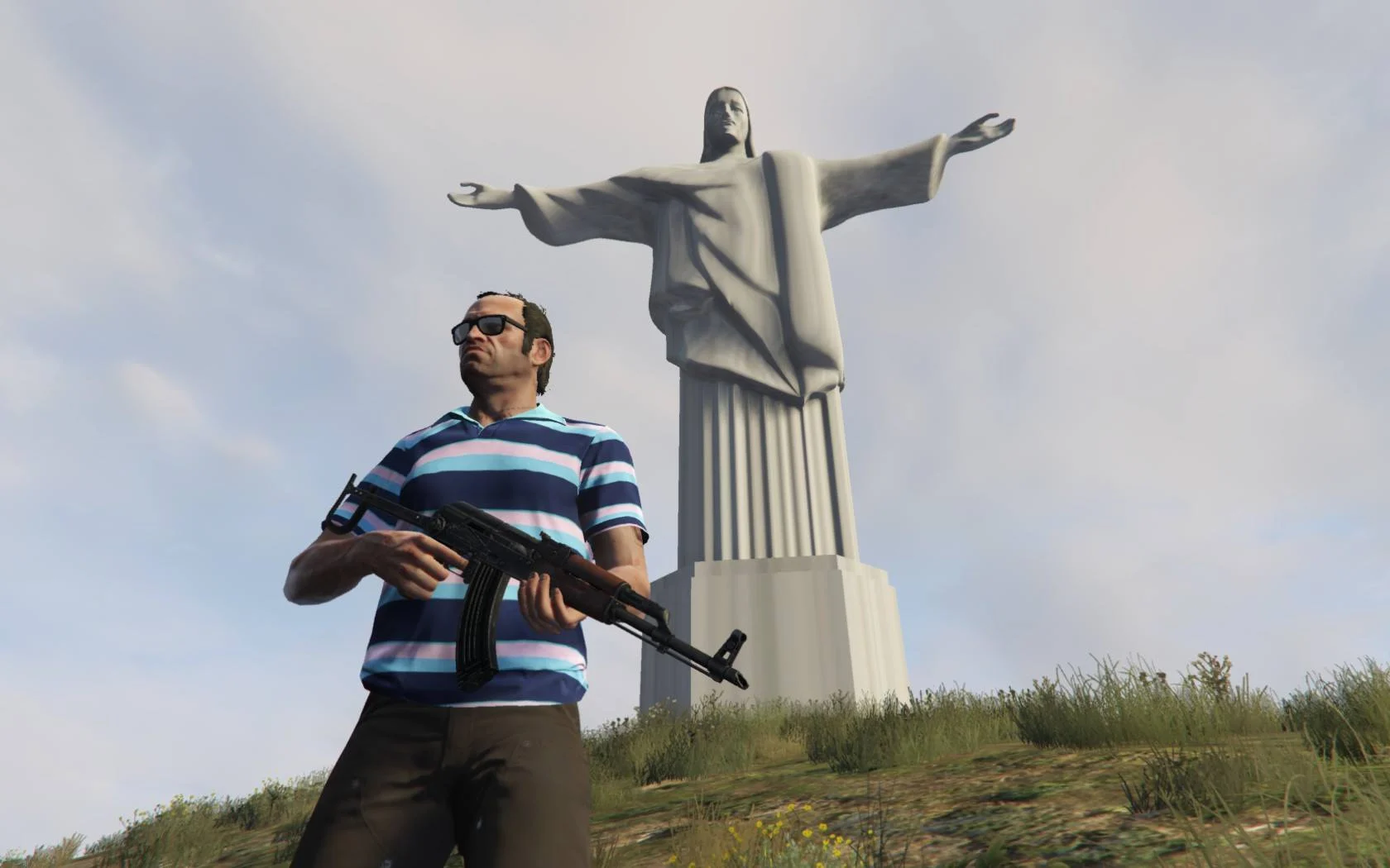 Cristo Redentor no mod GTA 5